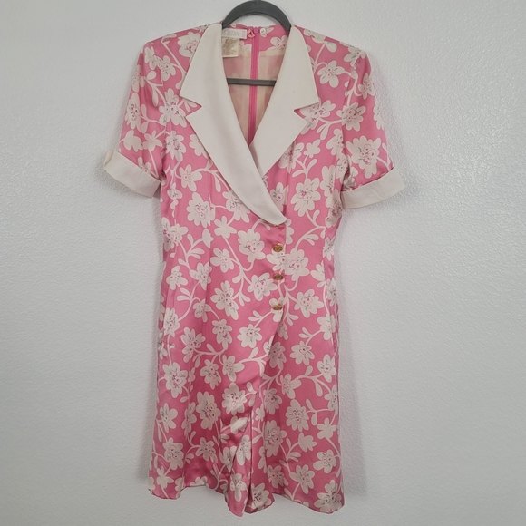 Escada Pants - ESCADA silk retro floral romper size 34